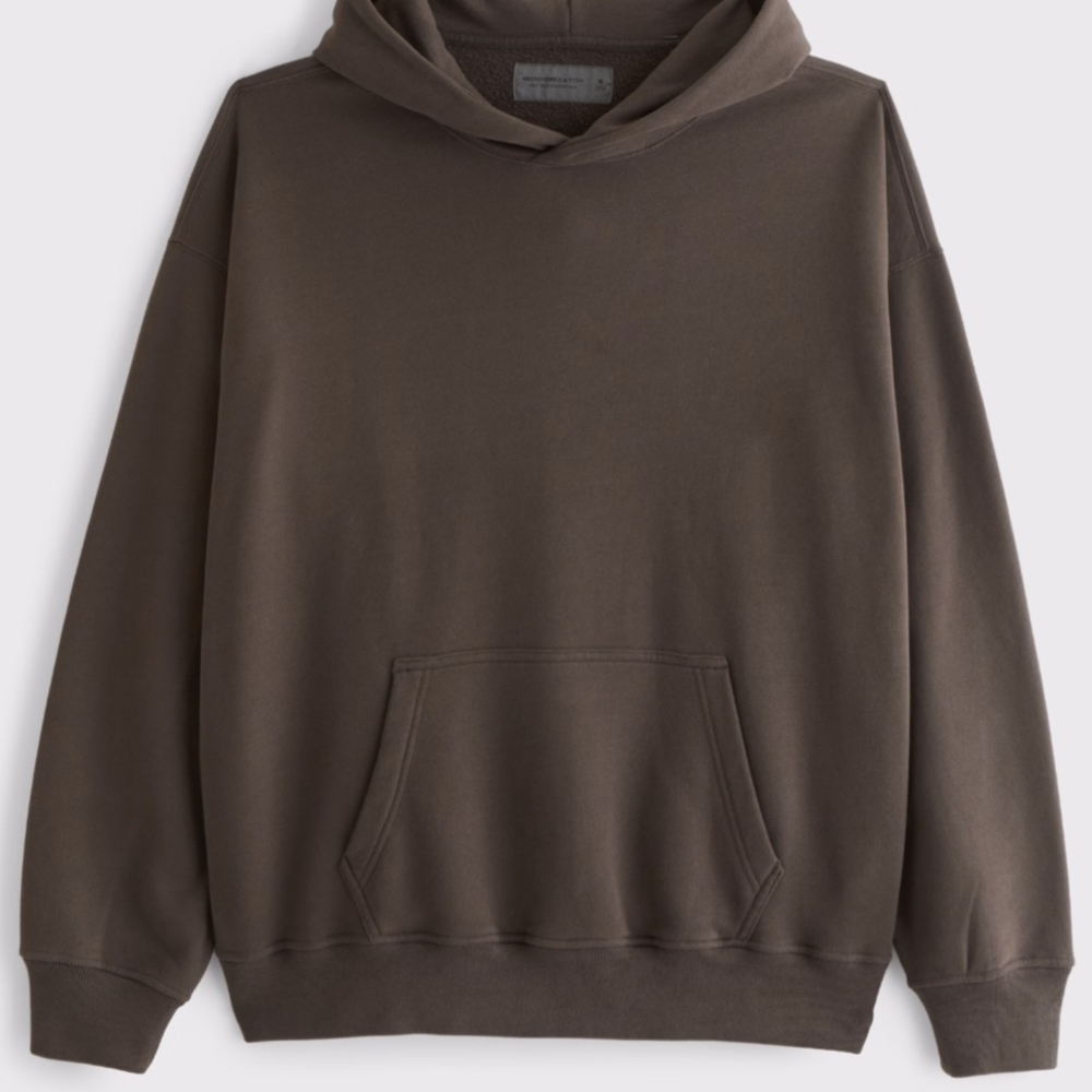 Abercrombie & Fitch Dark Brown Hoodie